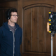 Samberg behind the scenes.